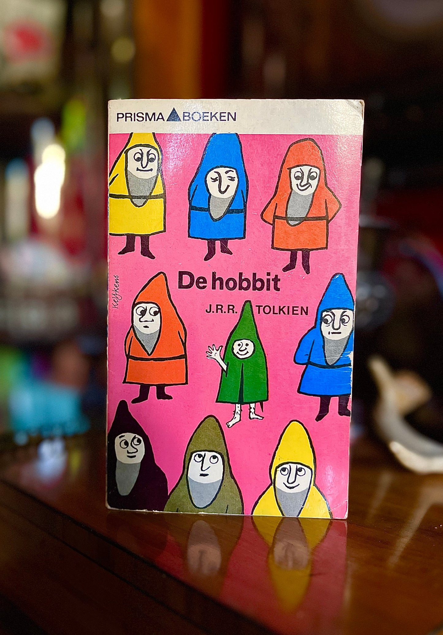 De Hobbit by J.R.R. Tolkien - Dutch Paperback - 1972 9th printing