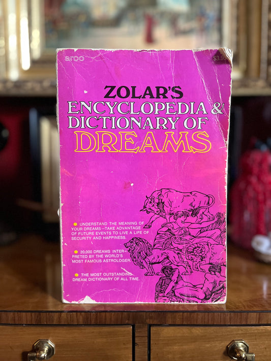 Zolar's Encyclopedia & Dictionary of Dreams