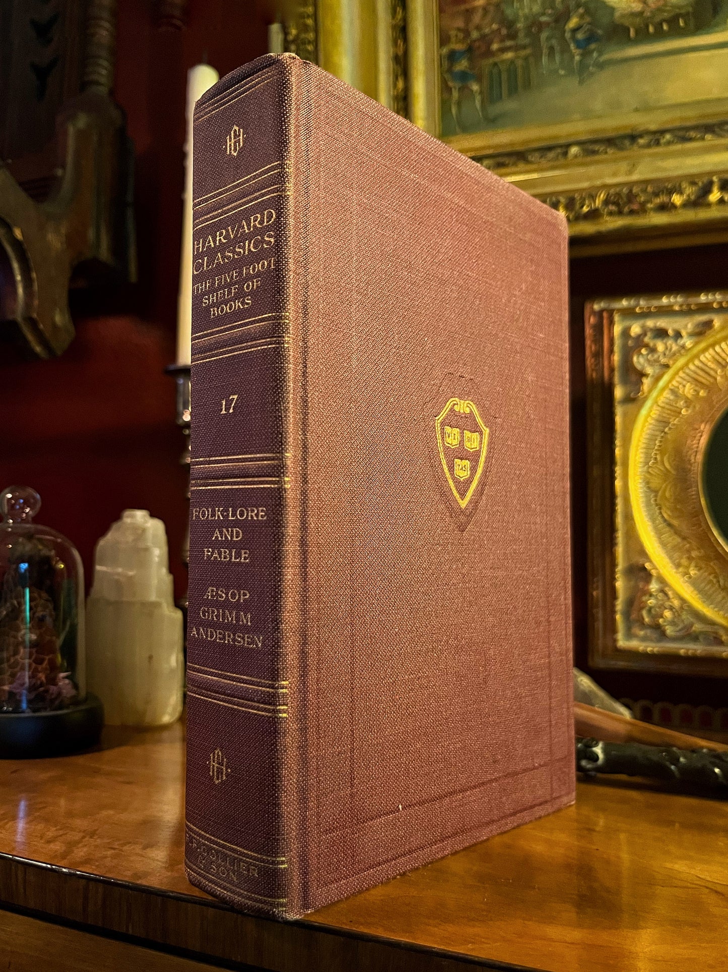 Folk-Lore and Fable by Aesop - Grimm - Anderson. Volume 17 of Harvard Classic's "The Five Foot Shelf of Books"