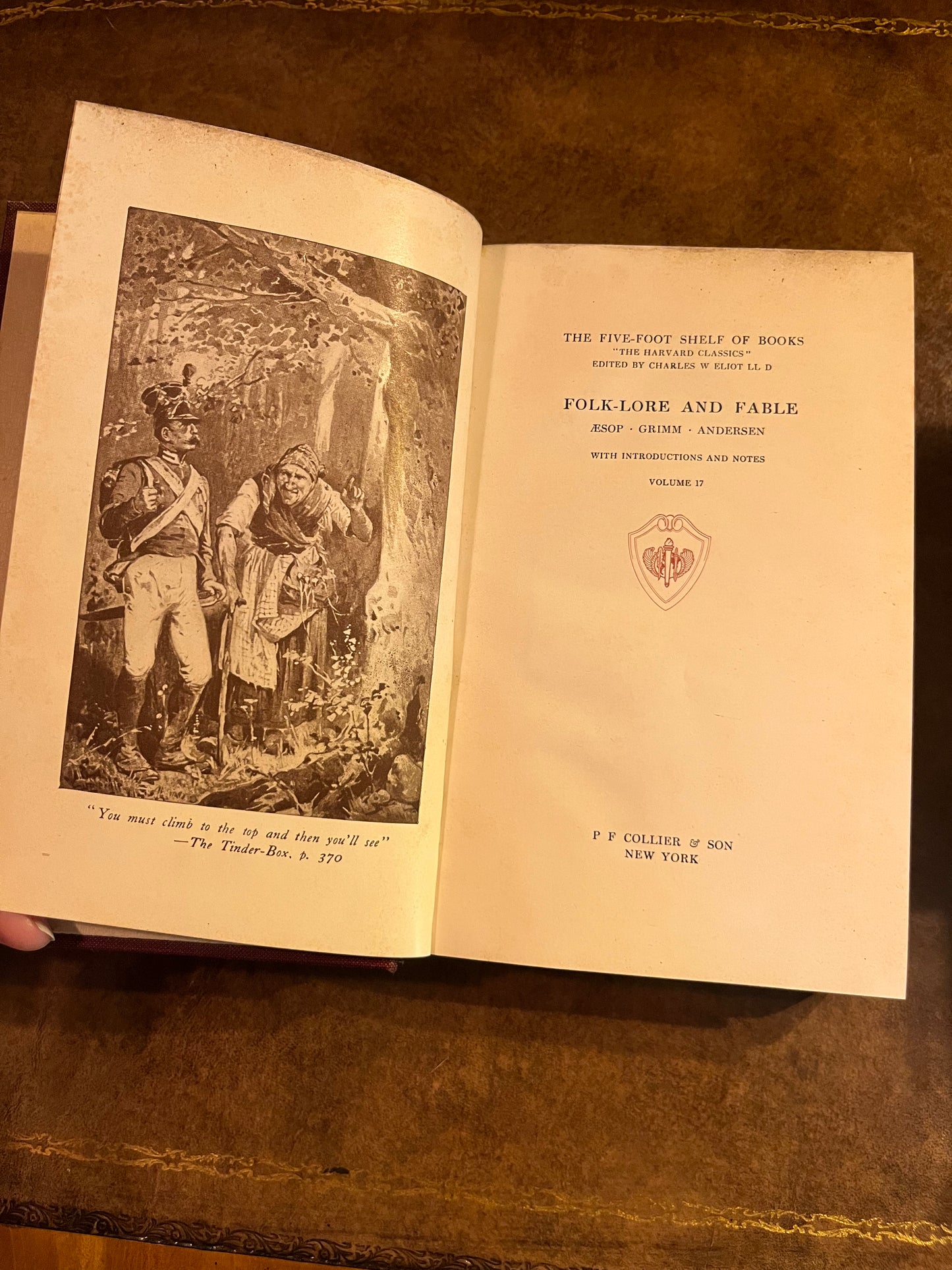 Folk-Lore and Fable by Aesop - Grimm - Anderson. Volume 17 of Harvard Classic's "The Five Foot Shelf of Books"