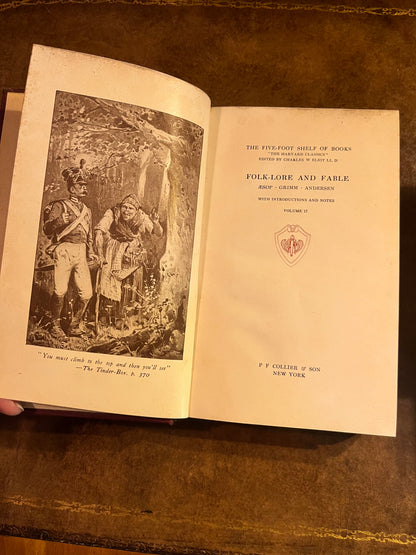 Folk-Lore and Fable by Aesop - Grimm - Anderson. Volume 17 of Harvard Classic's "The Five Foot Shelf of Books"