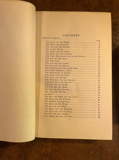 Folk-Lore and Fable by Aesop - Grimm - Anderson. Volume 17 of Harvard Classic's "The Five Foot Shelf of Books"