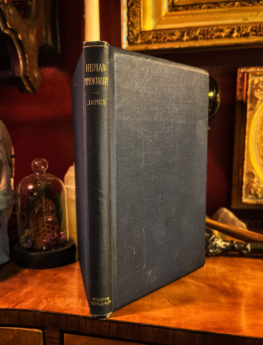 Human immortality by William James - 1898 First Edition