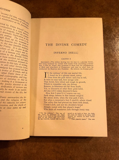 The Divine Comedy of Dante Alighieri - Volume 20 of Harvard Classic's "The Five Foot Shelf of Books"