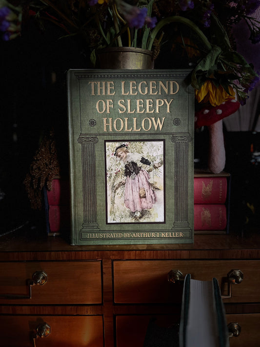 The Legend of Sleepy Hollow by Washington Irving - Illustrations by Arthur I Keller - 1906