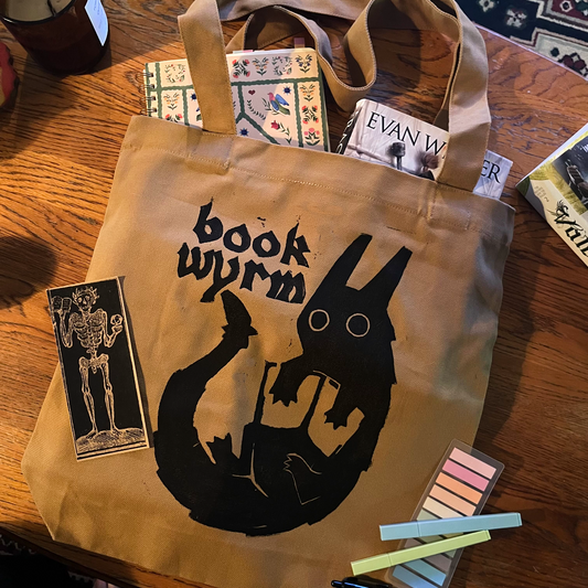 Book Wyrm Tote