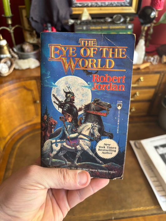 The Eye of the World by Robert Jordan - 1990 mass market paperback - Wheel of Time