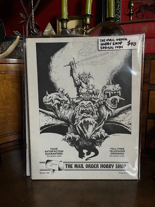 The Mail Order Hobby Shop Magazine - Spring 1984 - DnD